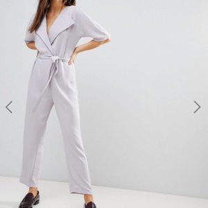 Wrap Jumpsuit w/ Belt